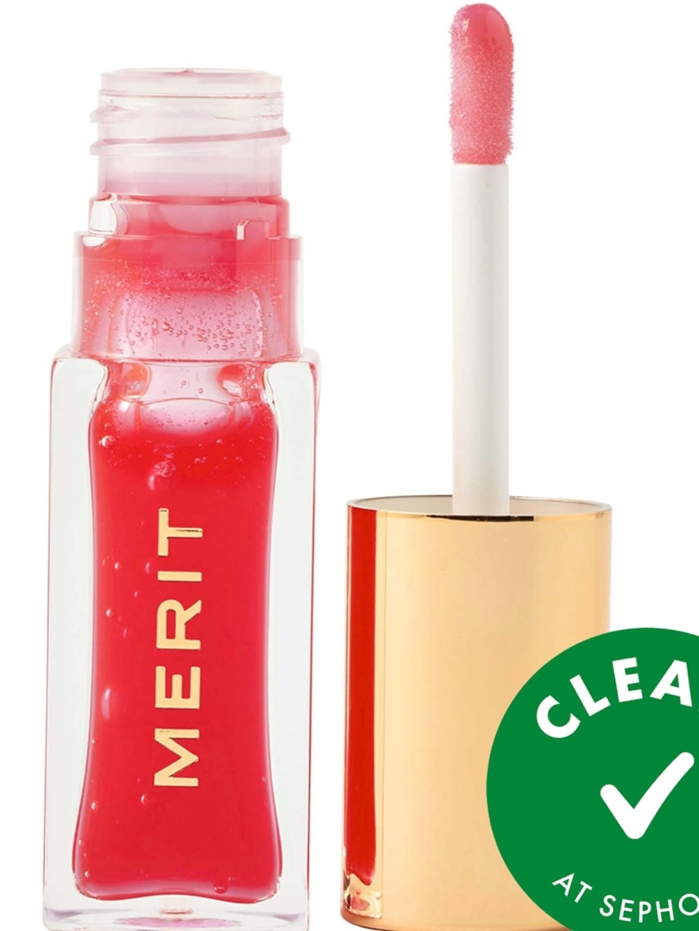 MERIT Maraschino Shade Slick Classics Tinted Lip Oil